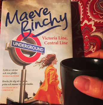 Maeve Binchys Victoria Line Central Line o kaffemugg