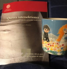 Boken Queera intersektioner och kaffe på sängen