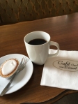 Mazarin och kaffe på Café Linné