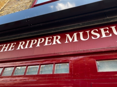 The Ripper Museum skylt