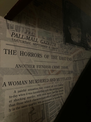 Tidningsrubriker om Jack the Rippers mord