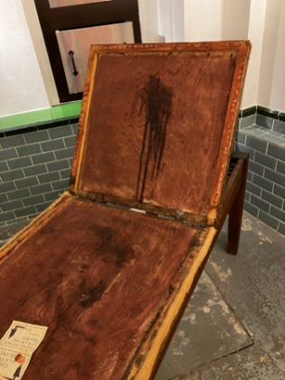 Obduktionsbord för Jack the Rippers offer
