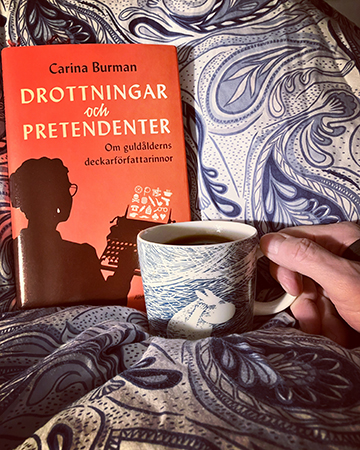 Boken Drottningar och pretendenter och kaffe på sängen